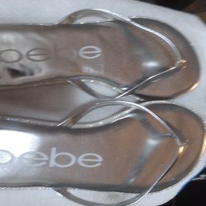 bebe flip flops